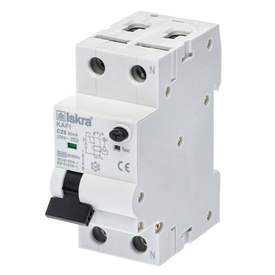 Диференційний вимикач 25A 1P+N AC 30mA ISKRA KAFI2С25A (786100869000) 786100869000 фото